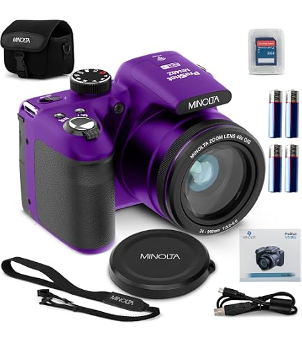 【動作確認済】 Minolta Pico G04-0226-23p Minolta 64 Mega Pixels Auto Focus Digital Camera with 10x Optical